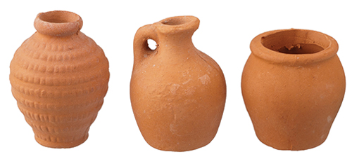 Terra-Cotta Pot Set.3 pc.